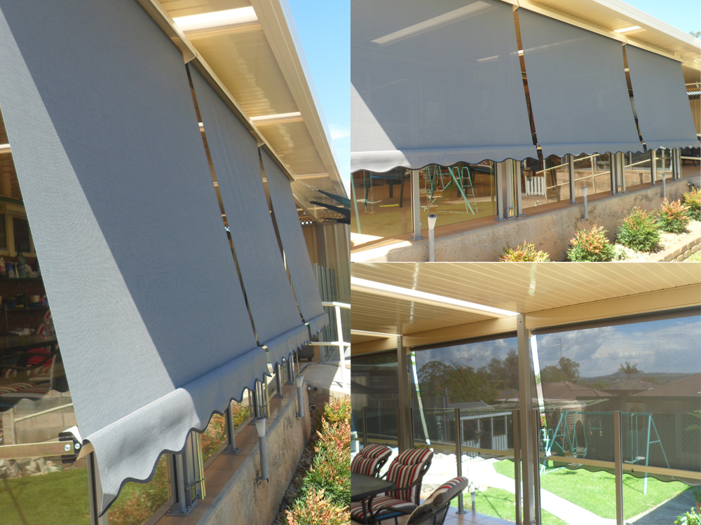 Automatic lock Arm Awnings