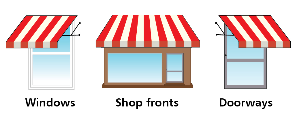 Fixed Cafe Awnings