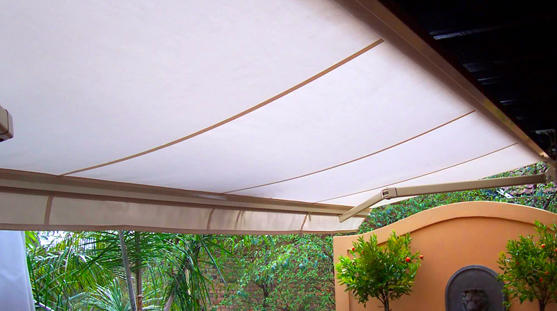Motorised Folding Arm Awnings