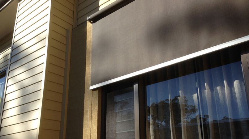 Motorised Wire Guide Awnings