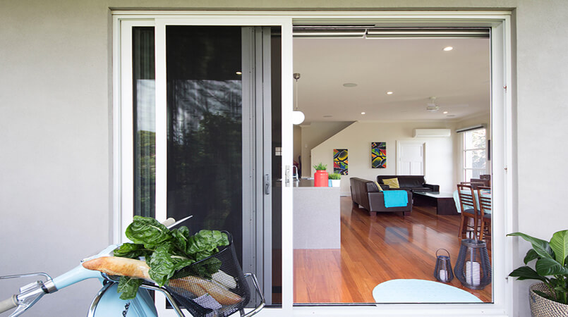 Security Screen Door Wide