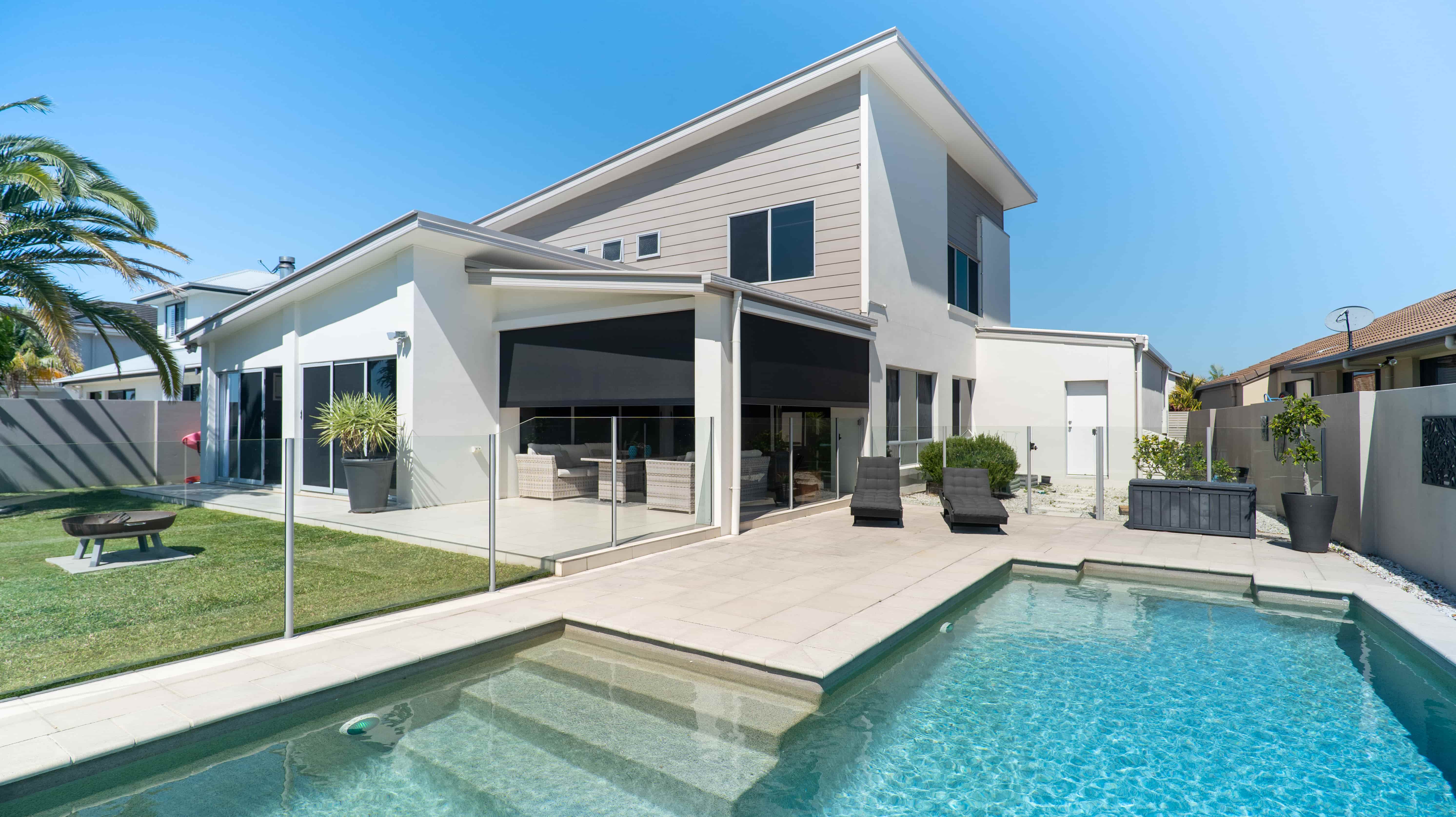 Awnings used on Outdoor