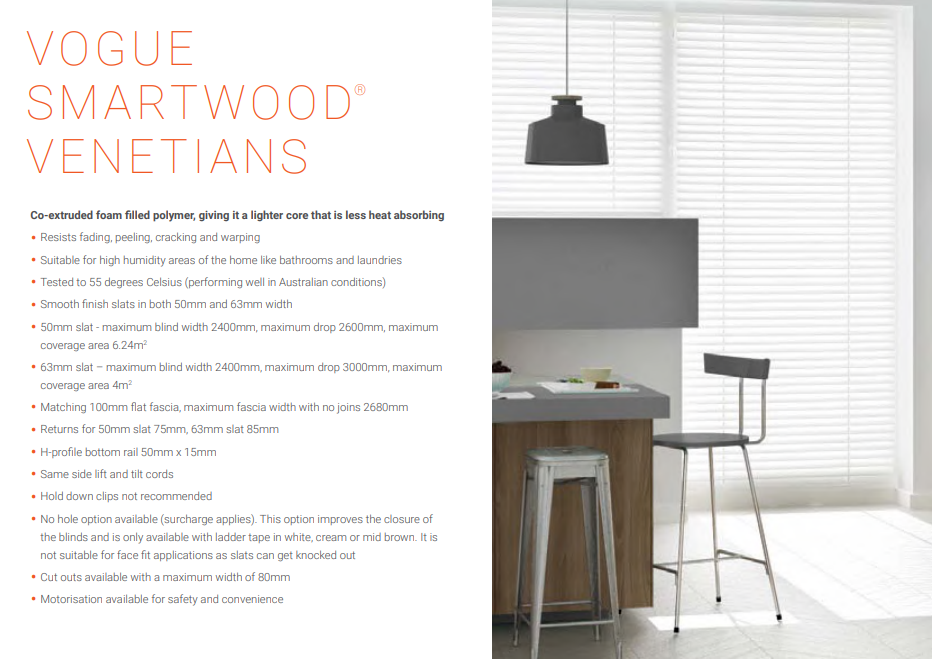 Venetian Blinds Brochure