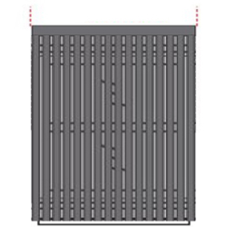 Face Fit on Vertical Blinds