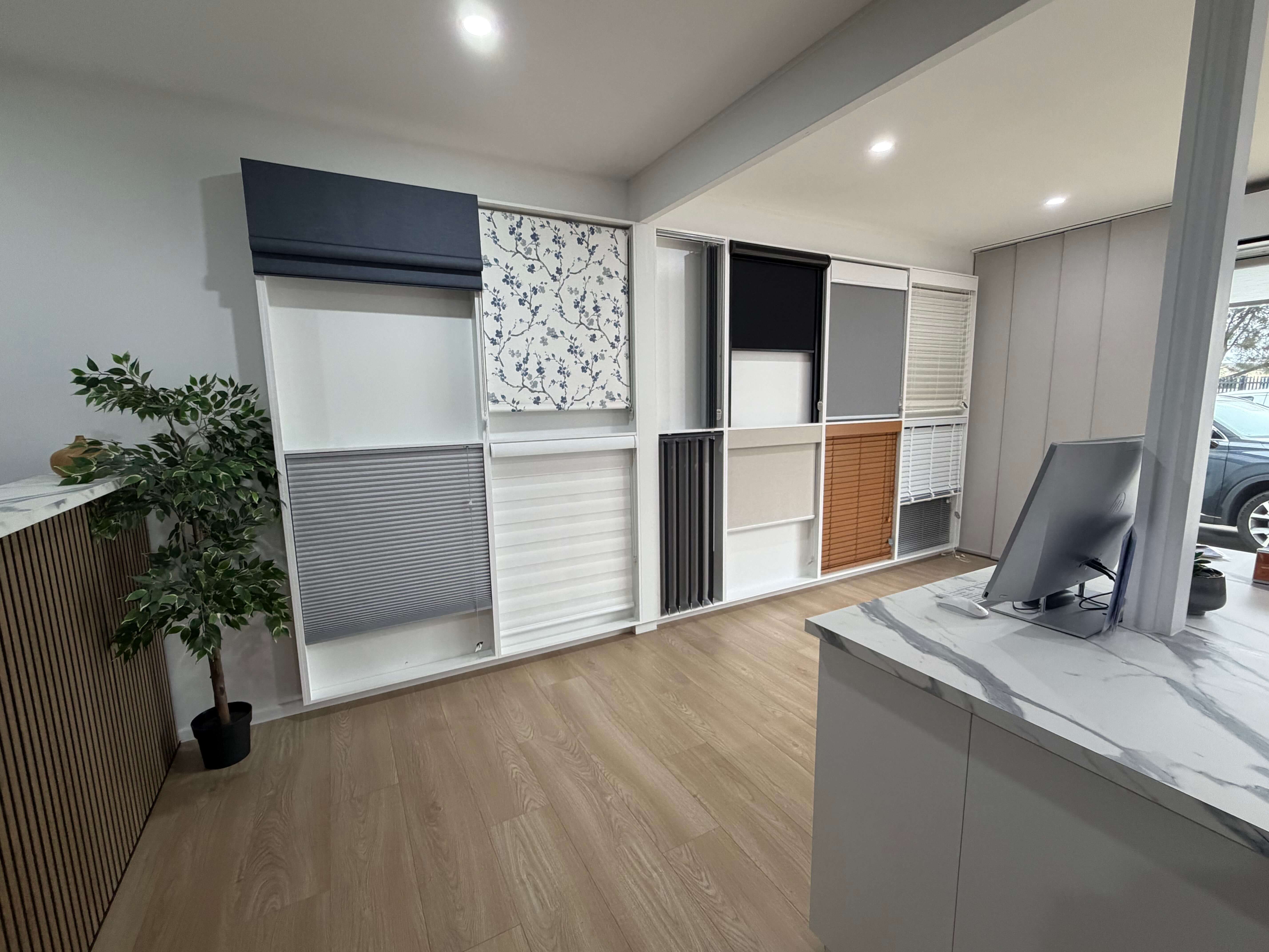 Apollo Blinds Wollongong Showroom Interior