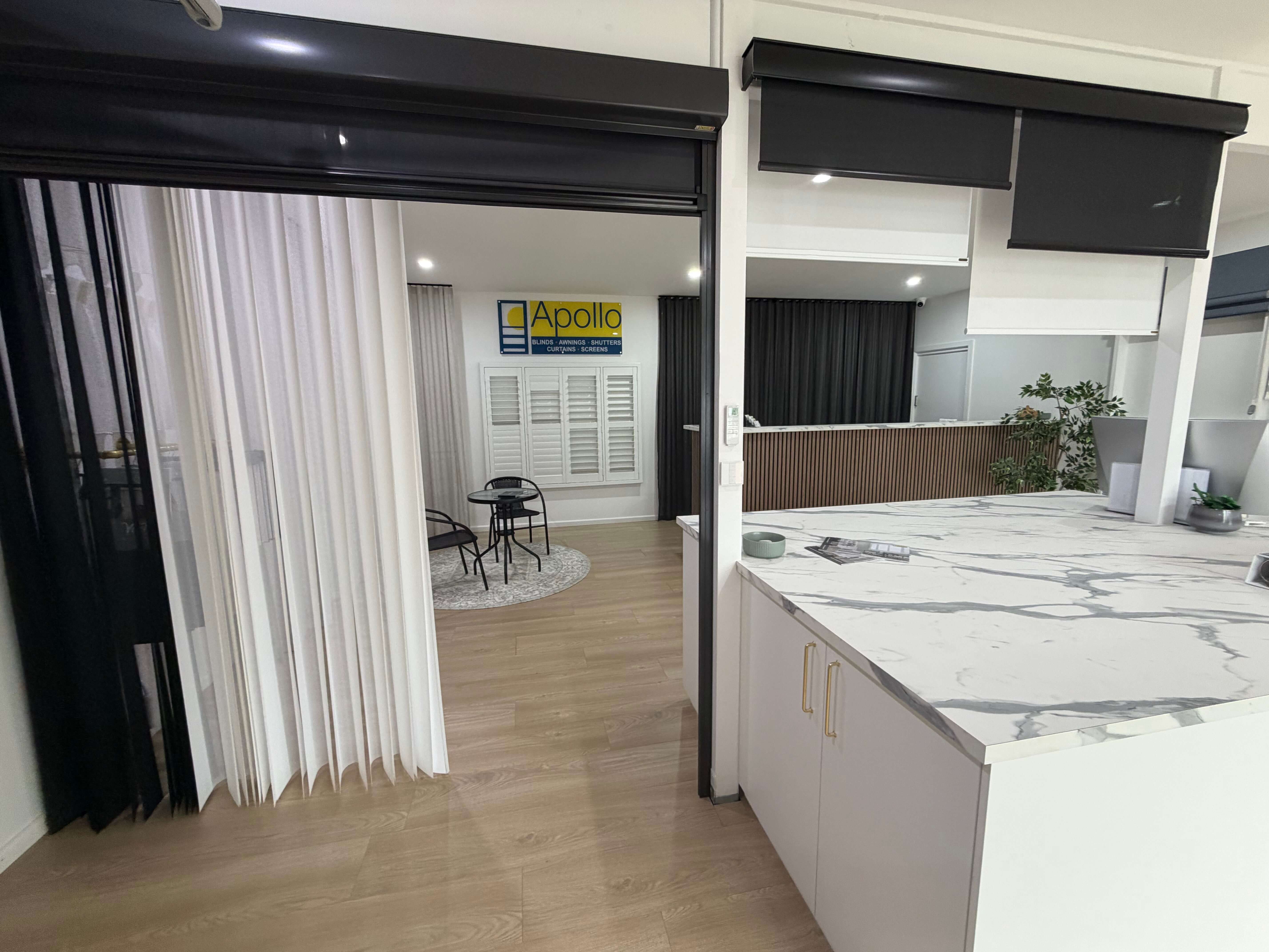 Apollo Blinds Wollongong Showroom Interior