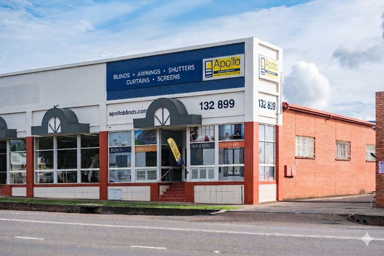 Apollo Blinds Tamworth & Armidale Showroom Exterior