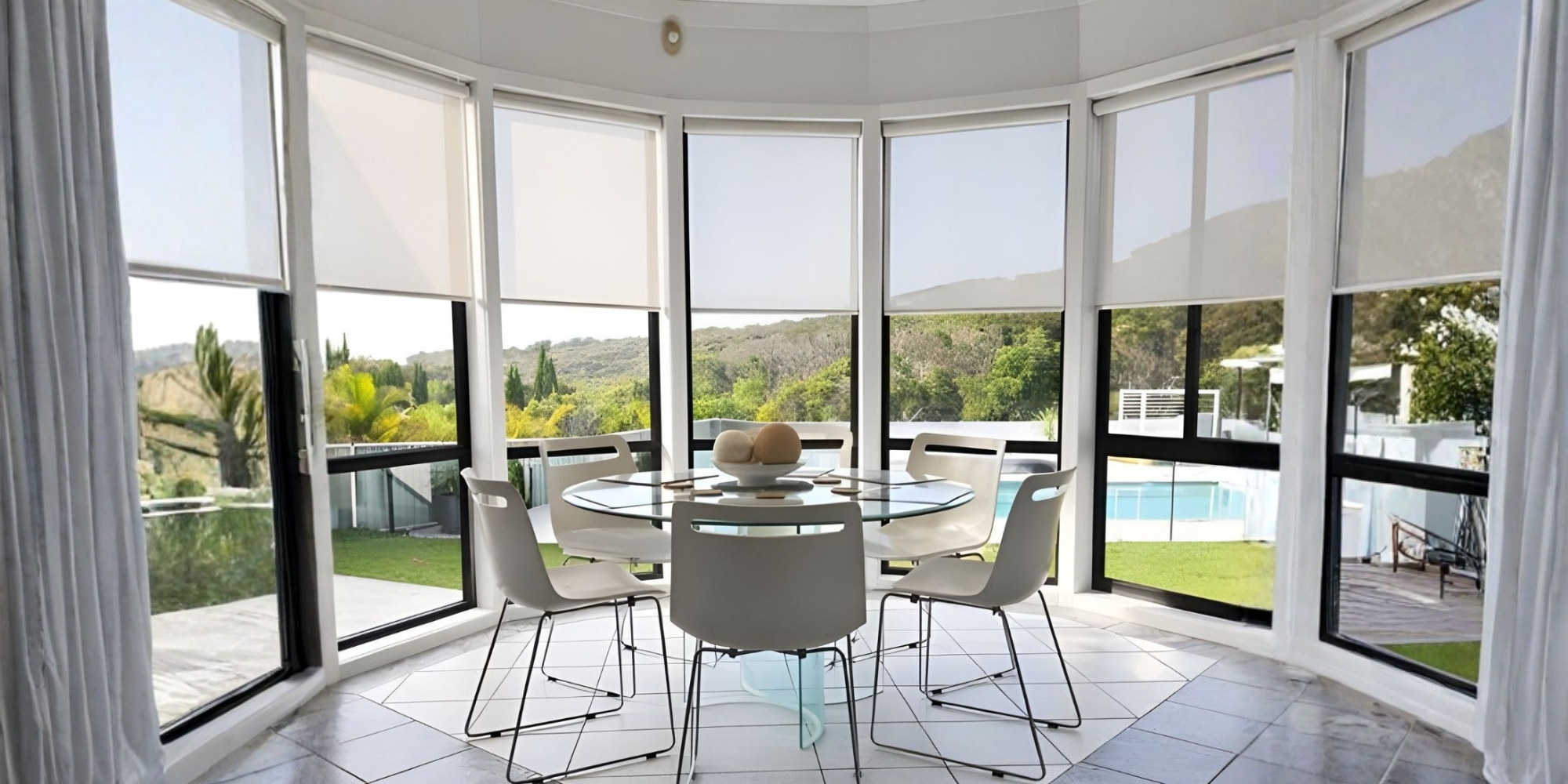 Roller Blinds in Link System